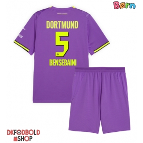 Borussia Dortmund Ramy Bensebaini #5 Tredje trøje Børn 2026-27 Kort ærmer (+ korte bukser)